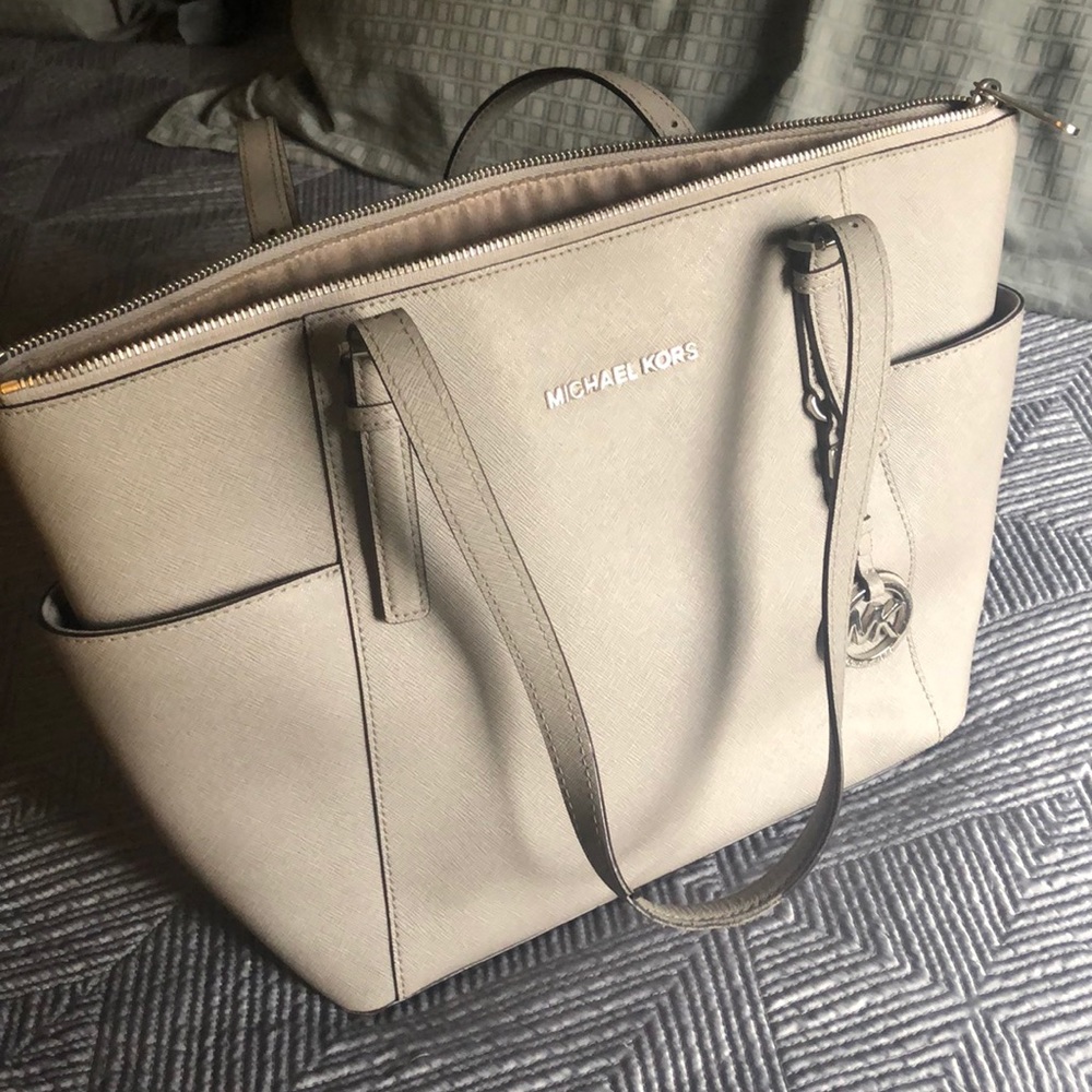 Michael Kors Jet Set Leather tote bag